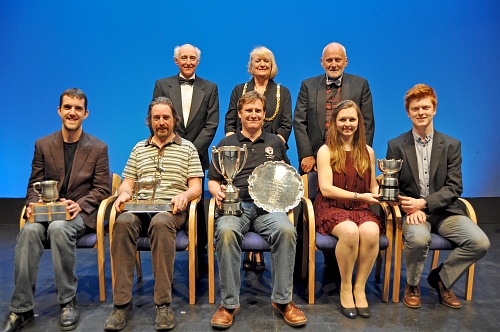 Photo of festival winners