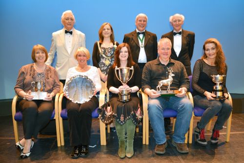 Photo of festival winners