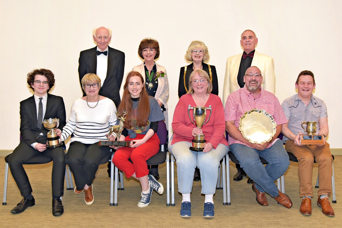 Photo of festival winners